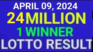 LOTTO RESULT TODAY APRIL 9 2024