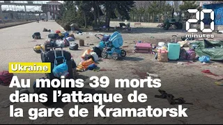 Guerre en Ukraine : Au moins 39 morts dans l’attaque de la gare de Kramatorsk