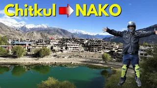 Chitkul to NAKO - Spiti Valley Road Trip | Sutluj Spiti River Sangam | Nako Lake | EP4