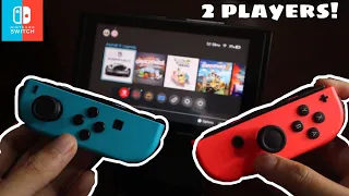How To Connect Joycons To Play for 2 Players Co-Op for Nintendo Switch