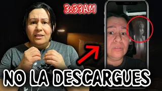 ESTA APLICACION ROBA TU *ALMA*😱 NUNCA LA DESCARGUES LA JUGUE A LAS 3:00AM Y ESTO ME PASO🥹