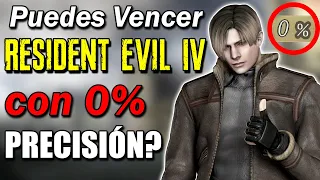 ¿Puedes Vencer Resident Evil 4 con 0% Precisión?