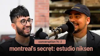 a 2am idea to reality: exploring montreal's secret: estudio niksen I conversation #14 with andreas