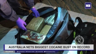 Australia nets biggest cocaine bust on record