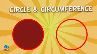 Circle and circumference | Educational Video for Kids.