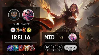 Irelia Mid vs Seraphine - KR Challenger Patch 11.2