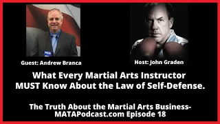 18. What Every Martial Arts Instructor MUST Know About the Law of Self-Defense.