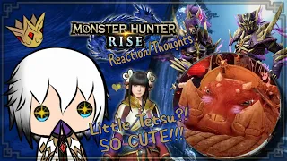Little Tetsu. is so CUTE! Sick Amiibo Armor!!! | Monster Hunter Rise Reaction & Thoughts