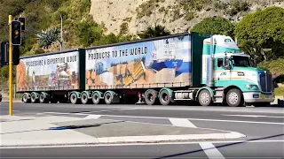 New Zealand  Trucks Napier Port