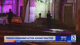 Friends remember actor Johnny Wactor