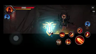 Shadow knight Era Of Legend - Story Chapter 1 : Beat Last Boss ' Aros ' Mode Nightmare 🥶😱