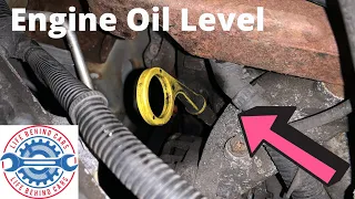 Nissan Note Engine Oil Level Dipstick Location