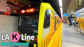 ⁴ᴷ⁶⁰ Exploring Los Angeles' Newly-Opened K Line