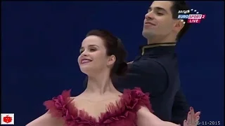 Cup of China 2015 - Anna CAPPELLINI e Luca LANOTTE 1° Posto nel short dance