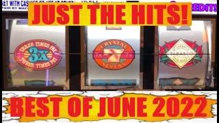 JACKPOT! HANDPAY! BIG WINS! JUST THE HITS! BEST OF JUNE 2022! SLOT PLAY! HIGH LIMIT! WHEEL SPINS!