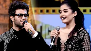 Youth Icons Vijay Deverakonda and Rashmika Mandanna captivate with their loving speech