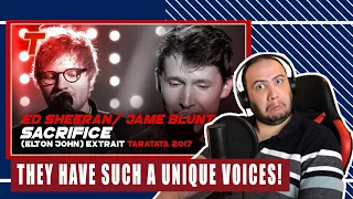 Reaction to Ed Sheeran  and James Blunt - Sacrifice (Elton John) (2017) - TEACHER PAUL REACTS