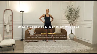 JOJA Lower body Prenatal Workout NO EQUIPMENT NEEDED