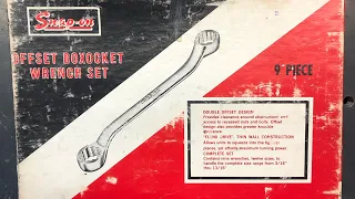 Vintage Snap-on off set “boxockets” wrenches.