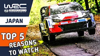 Top 5 Reasons to Watch WRC FORUM8 Rally Japan 2022