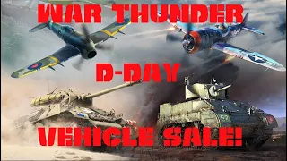 War Thunder PSA -Vehicles of D-Day Sale - Bostwick's P-47M-1-RE!