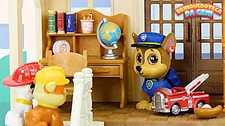 🔴Patrulha Canina🔴 Ganha Uma Nova Casa De Brinquedo! Vídeo Educativo Para Crianças!