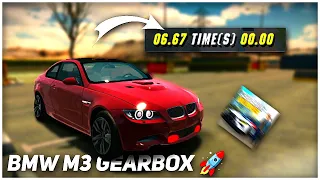 bmw m3 👉 6 second gearbox settings 🤯 | car parking multiplayer | mrryukexe