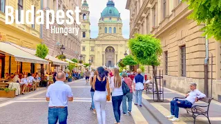 Budapest, Hungary 🇭🇺 - Evening Walk - September 2021 - 4K-HDR Walking Tour (▶140min)