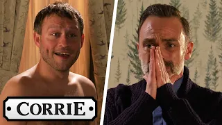 Paul Drunkenly Strips For The Bishop | Coronation Street