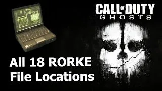 COD Ghosts All 18 Rorke File Location XBOX/PS/PC/WiiU