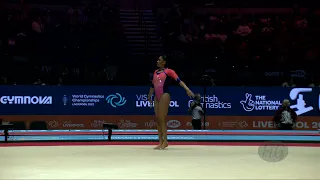 PEDRO Carolyne (BRA) - 2022 Artistic Worlds, Liverpool (GBR) - Qualifications Floor Exercise