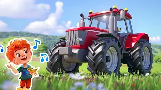 🚜 The Wheels on the Tractor & Leo's Tractor Adventures | Fun Songs for Little Farmers! 🌾🎶