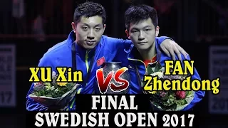 FAN Zhendong vs XU Xin (Swedish Open 2017) Final 2017