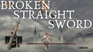 Dark Souls 3 - Nameless King (Broken Straight Sword Only) SL1 NG+7 *No Damage