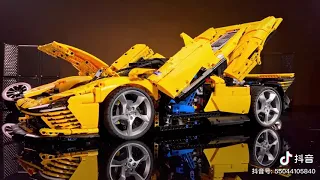 Lego Technic - Lisong 43143 - Ferrari Daytona SP3 Yellow Edition