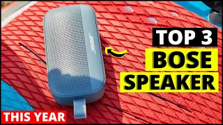 Top 3 Best Bose Speakers Buy in 2023 | Bose Home Speaker 500, SoundLink Revolve+ II, SoundLink Flex