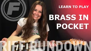 Learn To Play "Brass In Pocket" by The Pretenders