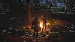 RDR2 - Failed robbery attempt ( They had no idea who they were dealing with )