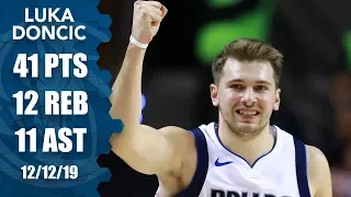 Luka Doncic shines with 41-point triple-double in Mexico City | 2019-20 NBA Highlights