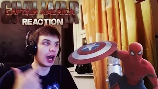 Reaction | Трейлер #2 "Marvel's Captain America: Civil War/Первый Мститель: Противостояние"