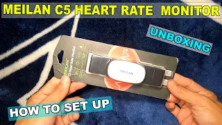 MEILAN C5 Heart Rate Monitor | Unboxing and Tutorial how to use