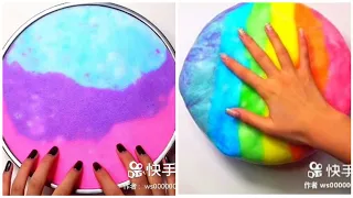 Most Relaxing and Satisfying Slime Videos #136 //  Fast Version // Slime ASMR //