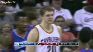 Timofey Mozgov 14 Pts,10 Reb Full Highlights vs 76ers(29.03.2015)