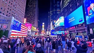 Times Square New Year Eve In New York City