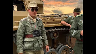 WW2 Afrika Korps / German Africa Corps - authentic WW2 uniforms on set - 6K HD