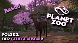 Gehege für Bambi ausbauen! - Folge 2 - Planet Zoo