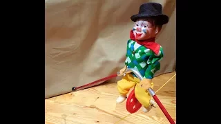 Circus Clown on Tight-rope