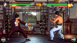 Shaolin vs Wutang 2 :  Bruce Lee  VS  jackie chan  (legendary fight)  -  pc  Gameplay