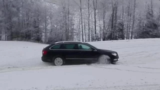 Škoda Superb 125KW 4x4, snow