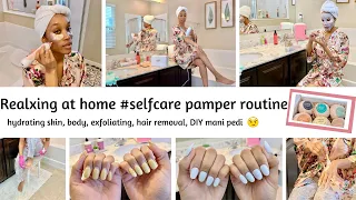 RELAXING AT HOME #SELFCARE PAMPER ROUTINE! // MOM SELF CARE ROUTINES // Jessica Tull